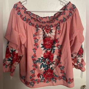 Women’s Jealous Tomato Floral Top L